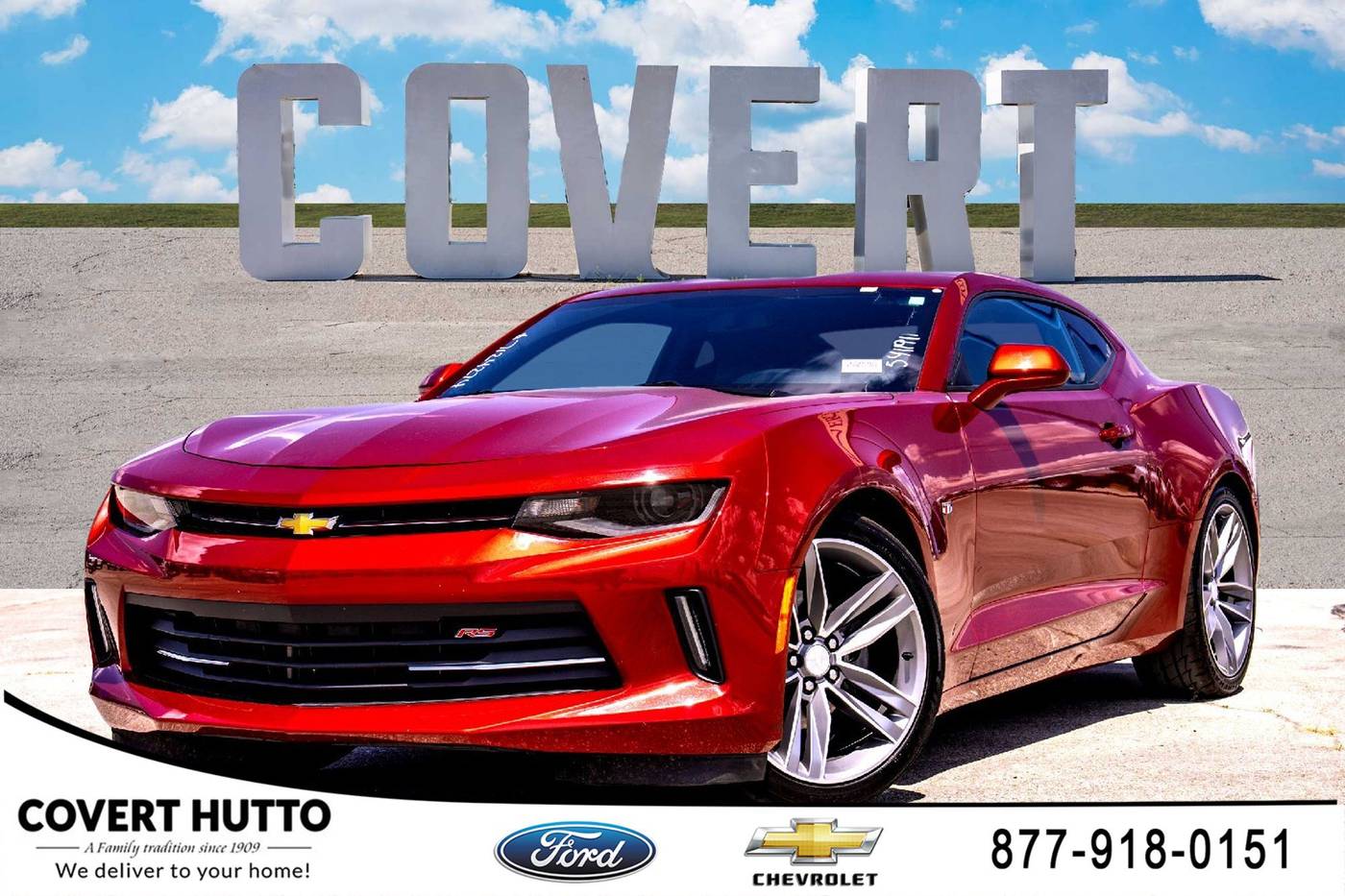 2018 Chevrolet Camaro 2LT — Coupe — 26,347 mi — Hutto, TX