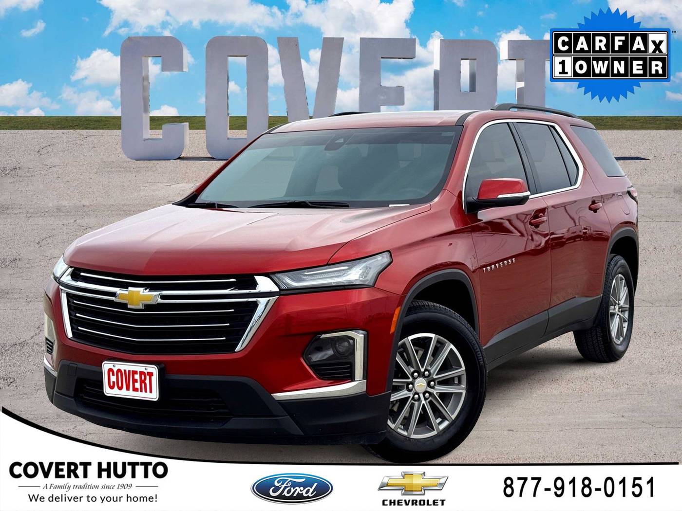 2023 Chevrolet Traverse LT Cloth — SUV — 12,937 mi — Hutto, TX