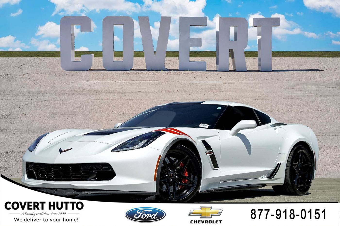 2017 Chevrolet Corvette Grand Sport 2LT — Coupe — 43,401 mi — Hutto, TX