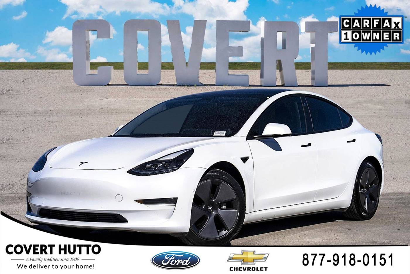 2021 Tesla Model 3 Standard Range Plus — Sedan — 41,194 mi — Hutto, TX