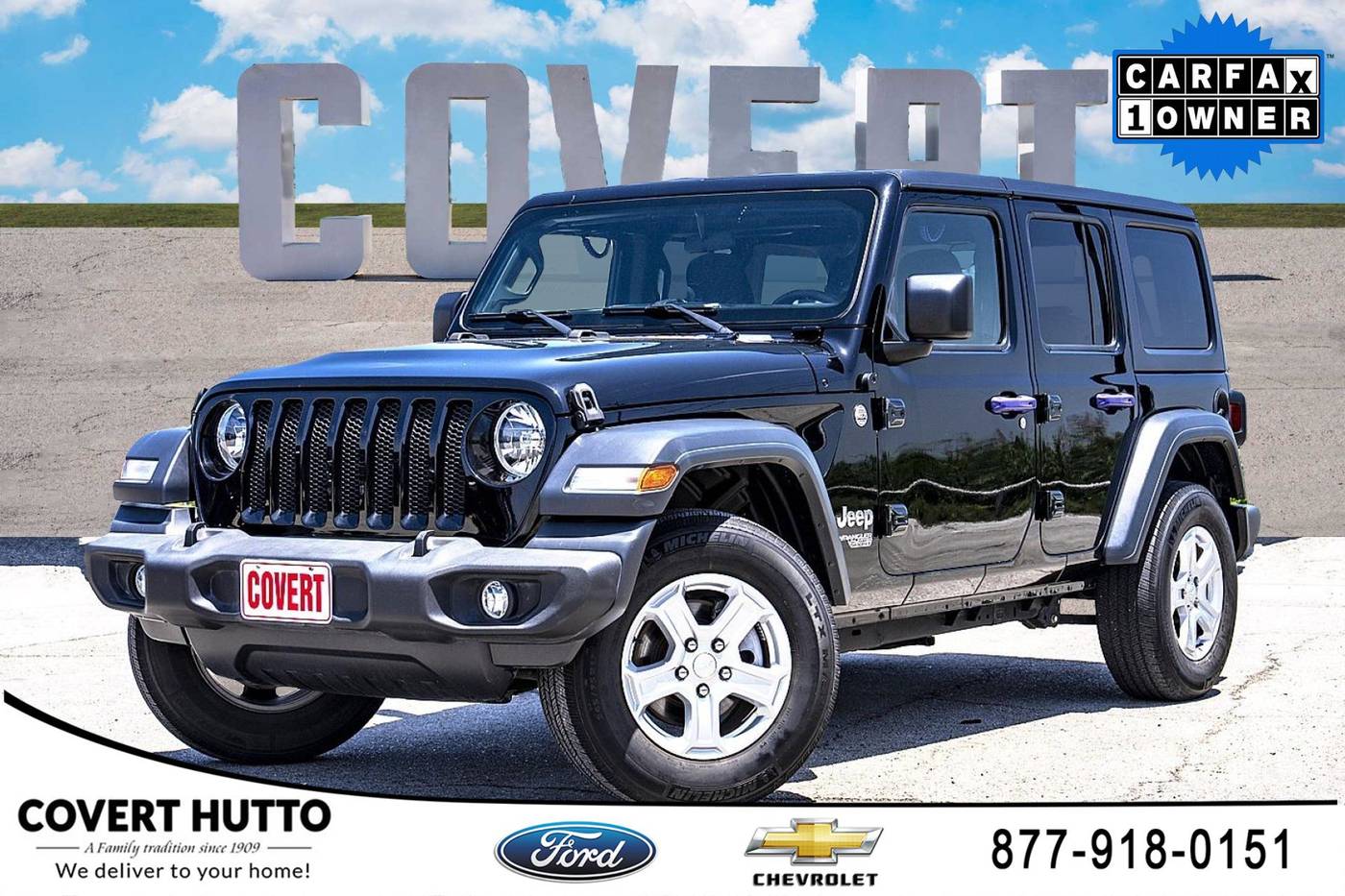2019 Jeep Wrangler Sport S — SUV — 47,805 mi — Hutto, TX