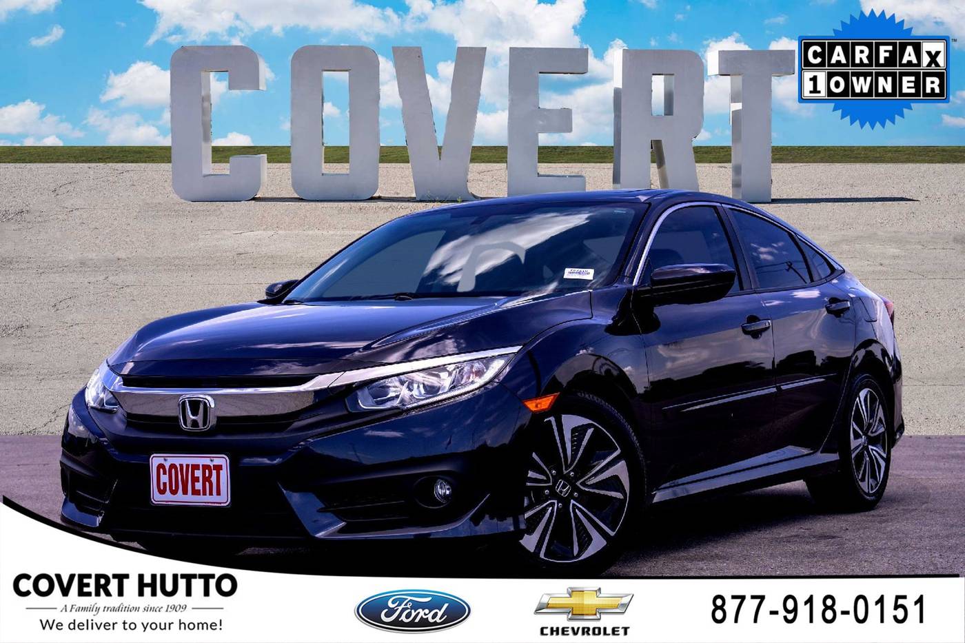 2017 Honda Civic EX-L — Sedan — 57,932 mi — Hutto, TX