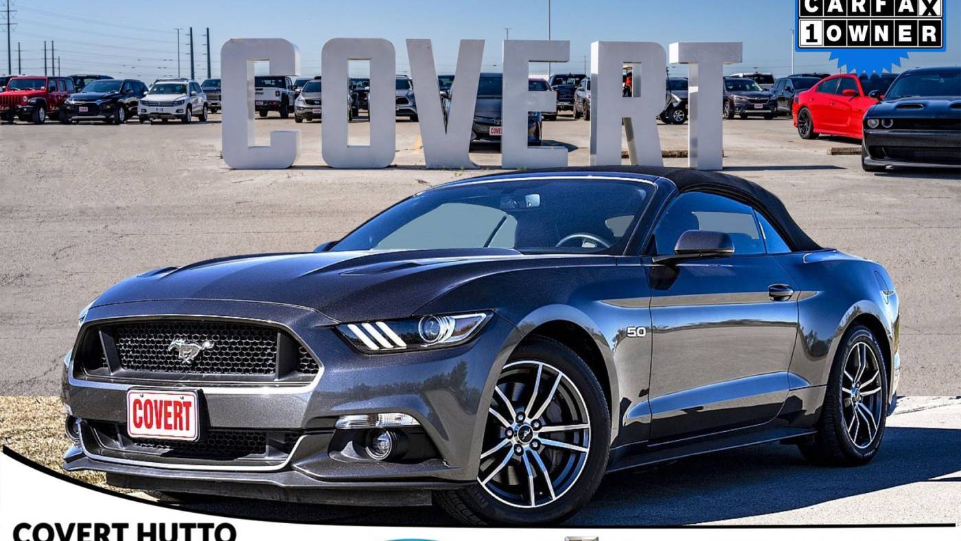 2017 Ford Mustang GT Premium — Convertible — 26,269 mi — Hutto, TX
