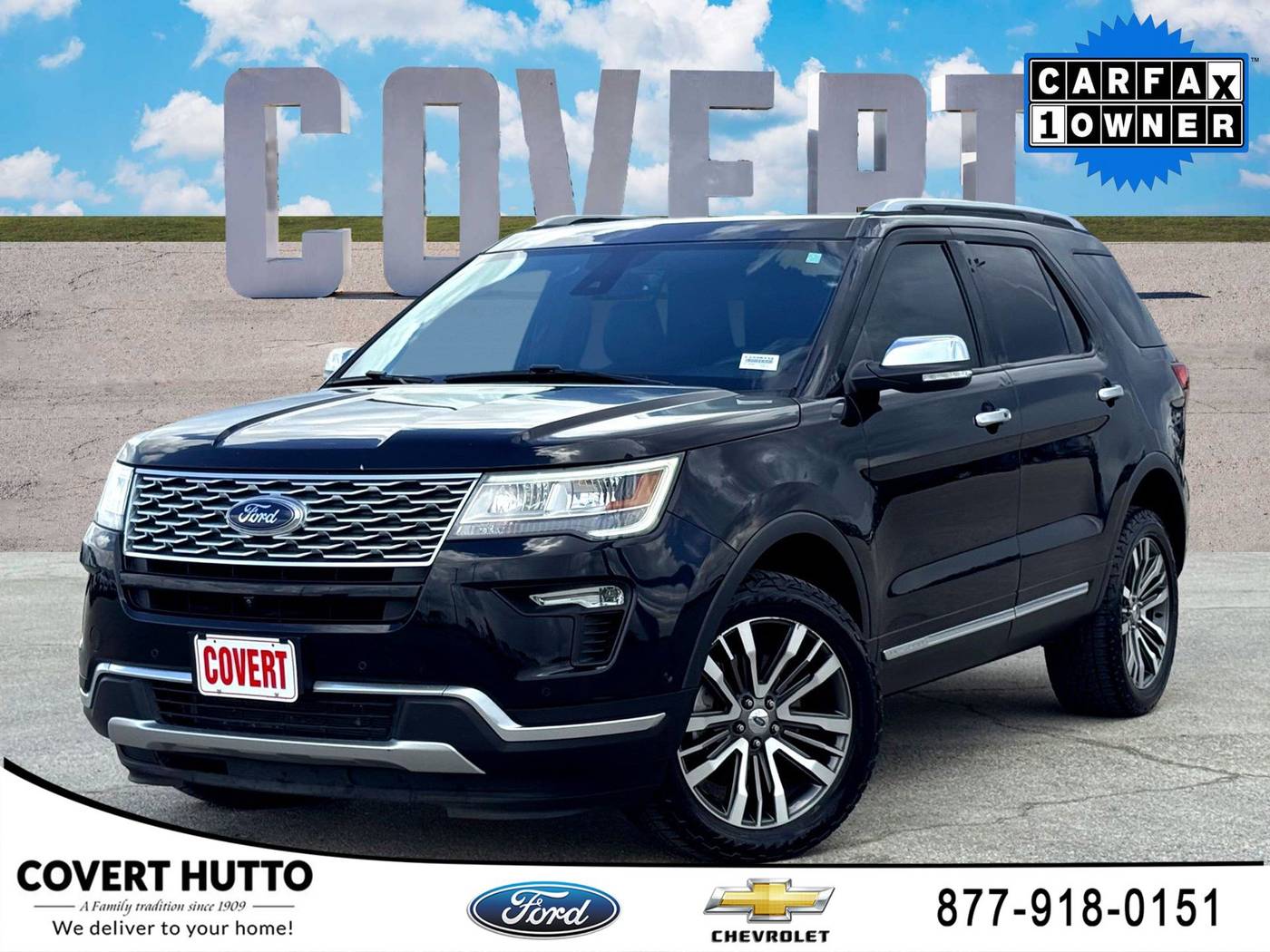 2018 Ford Explorer Platinum — SUV — 60,997 mi — Hutto, TX