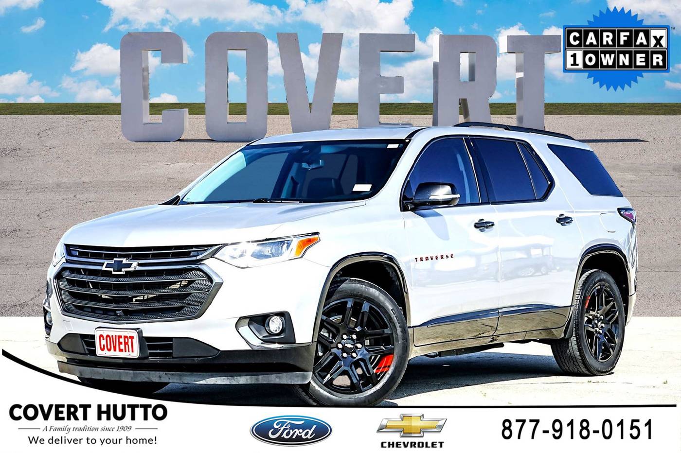 2020 Chevrolet Traverse Premier — SUV — 73,953 mi — Hutto, TX
