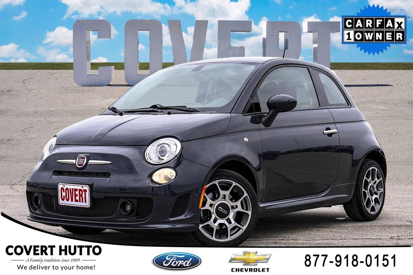 2018 FIAT 500 Pop — Hatchback — 15,675 mi — Hutto, TX