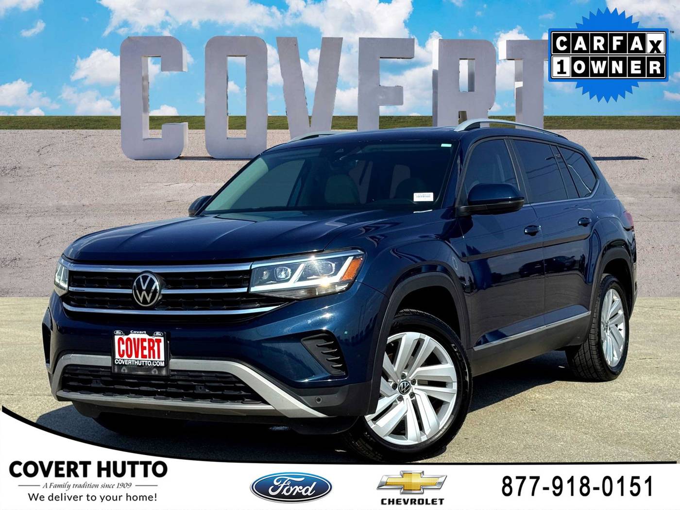 2021 Volkswagen Atlas SEL — SUV — 64,517 mi — Hutto, TX