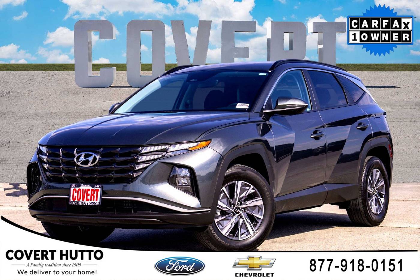 2023 Hyundai Tucson Hybrid Blue — SUV — 22,027 mi — Hutto, TX