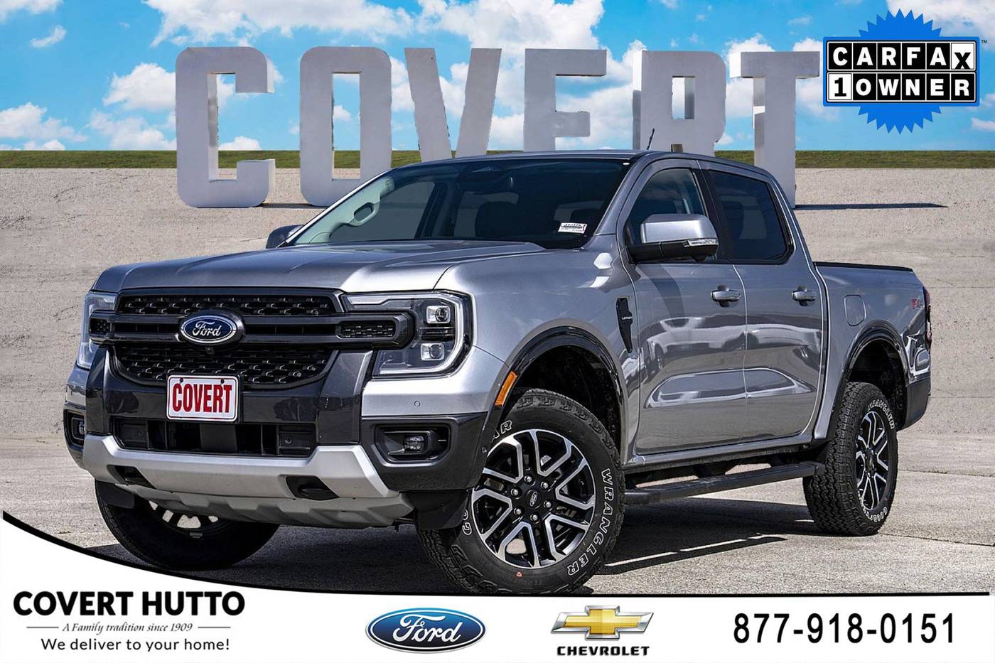 2024 Ford Ranger LARIAT — Pickup Truck — 3,955 mi — Hutto, TX