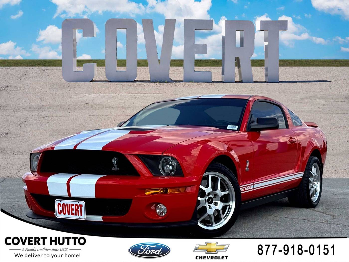 2008 Ford Mustang Shelby GT500 — Coupe — 34,712 mi — Hutto, TX