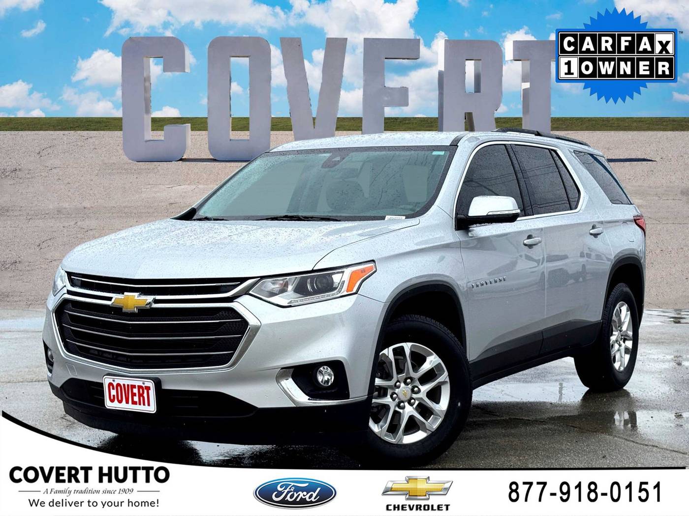 2020 Chevrolet Traverse LT Cloth — SUV — 47,476 mi — Hutto, TX