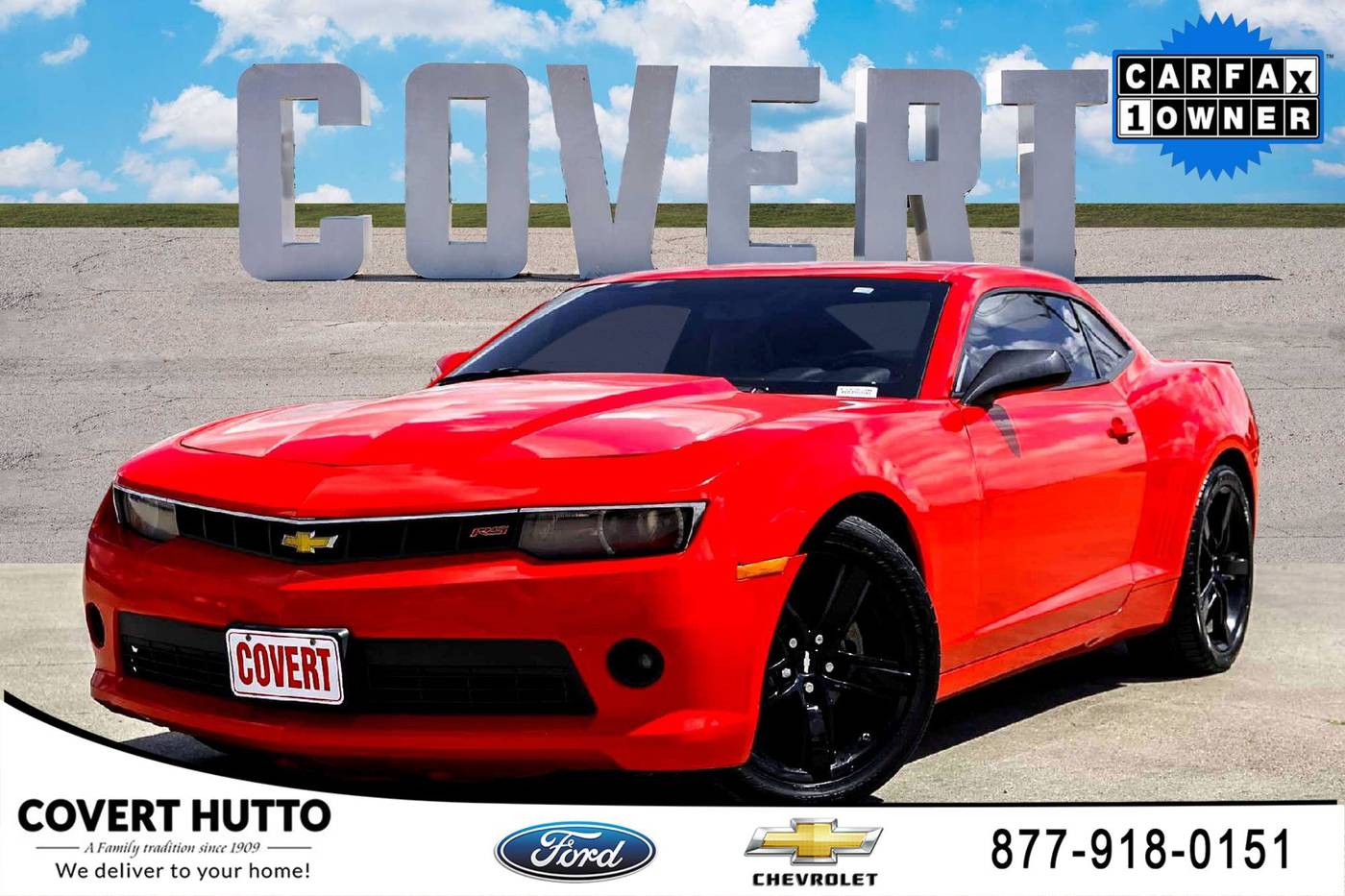 2015 Chevrolet Camaro 2LT — Coupe — 121,560 mi — Hutto, TX