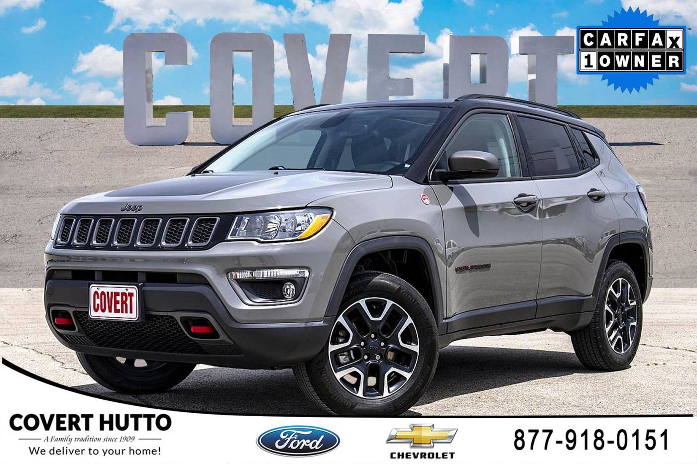 2020 Jeep Compass Trailhawk — SUV — 72,981 mi — Hutto, TX