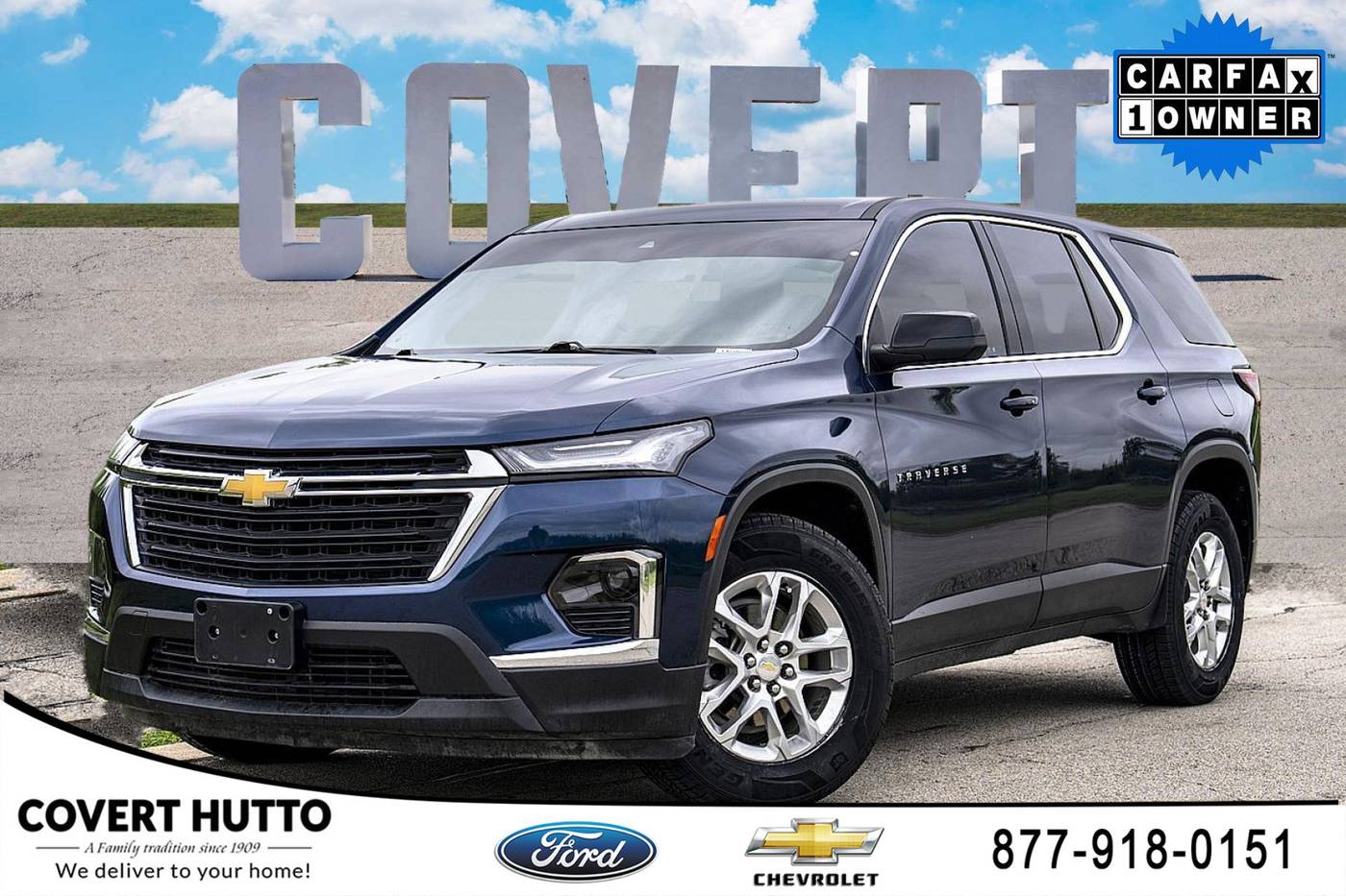 2023 Chevrolet Traverse LS — SUV — 48,775 mi — Hutto, TX