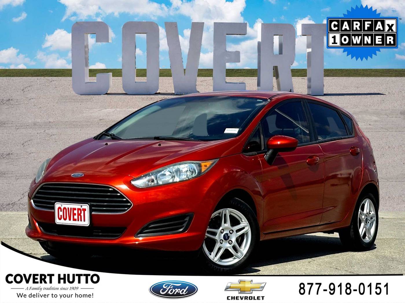 2018 Ford Fiesta SE — Hatchback — 34,980 mi — Hutto, TX