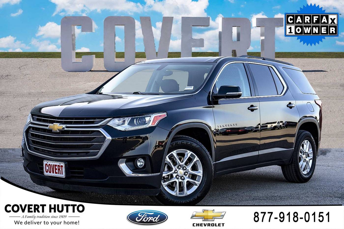 2020 Chevrolet Traverse LT Cloth — SUV — 96,027 mi — Hutto, TX