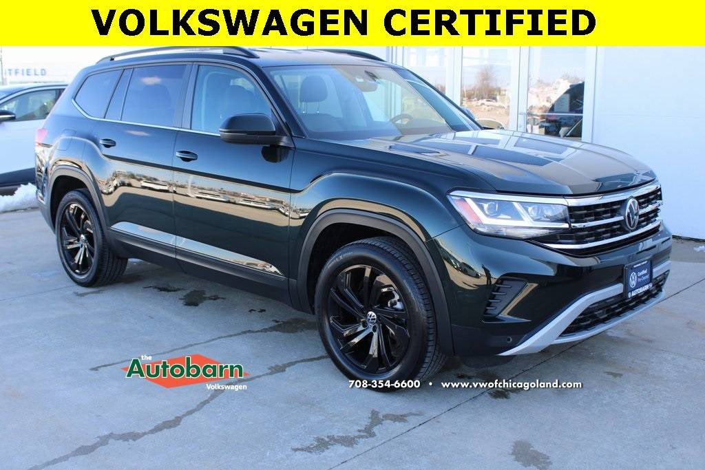 2022 Volkswagen Atlas SE with Technology — SUV — 35,593 mi — Countryside, IL