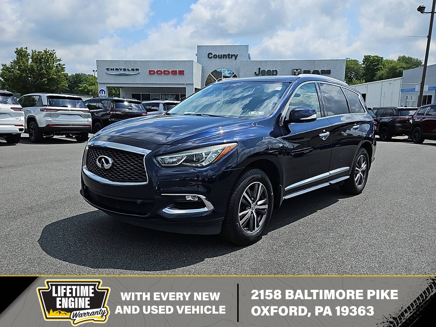 2018 INFINITI QX60 3.5 — SUV — 86,959 mi — Oxford, PA