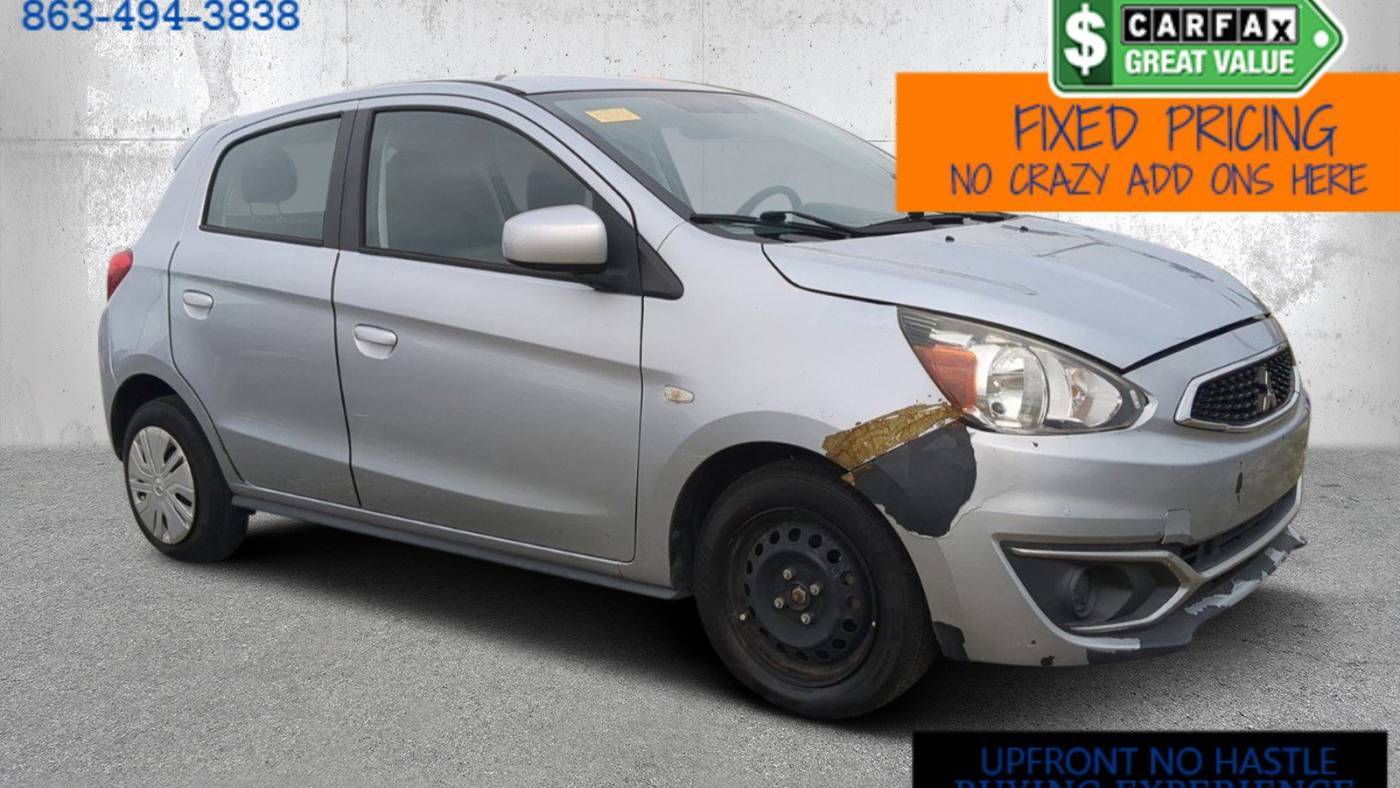2018 Mitsubishi Mirage ES — Hatchback — 65,400 mi — Arcadia, FL