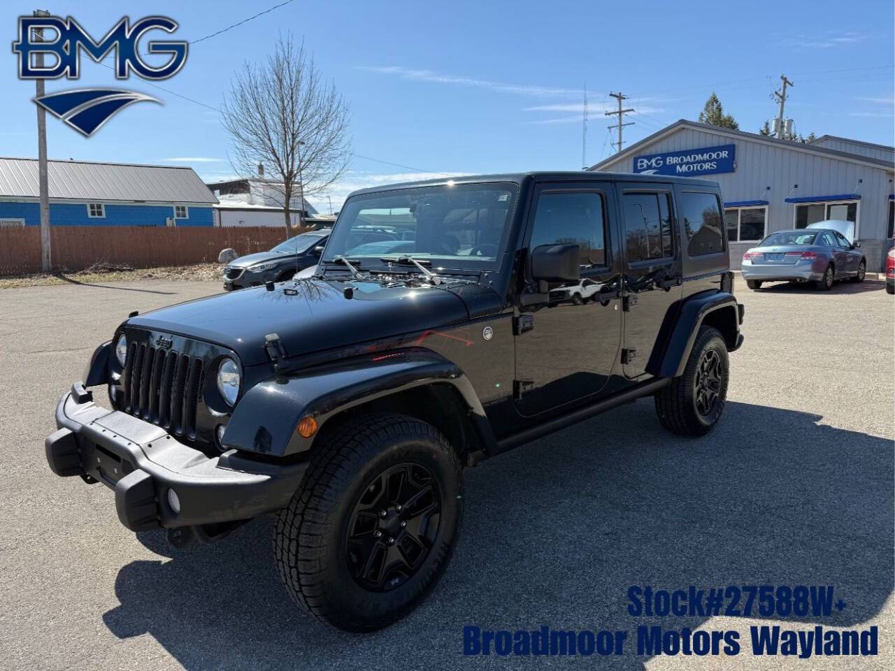 2016 Jeep Wrangler Backcountry — SUV — 59,538 mi — Wayland, MI
