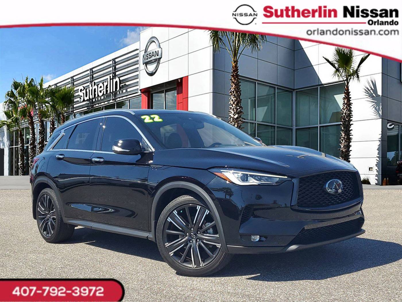 2022 INFINITI QX50 LUXE — SUV — 19,472 mi — Orlando, FL