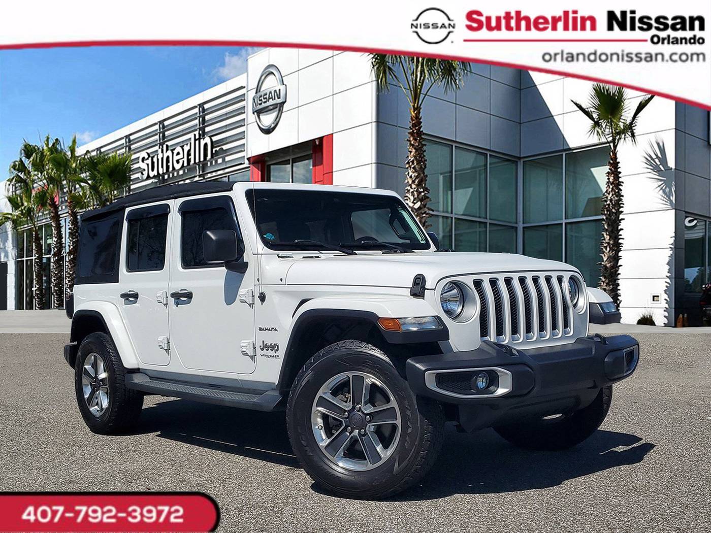 2018 Jeep Wrangler Sahara — SUV — 68,960 mi — Orlando, FL