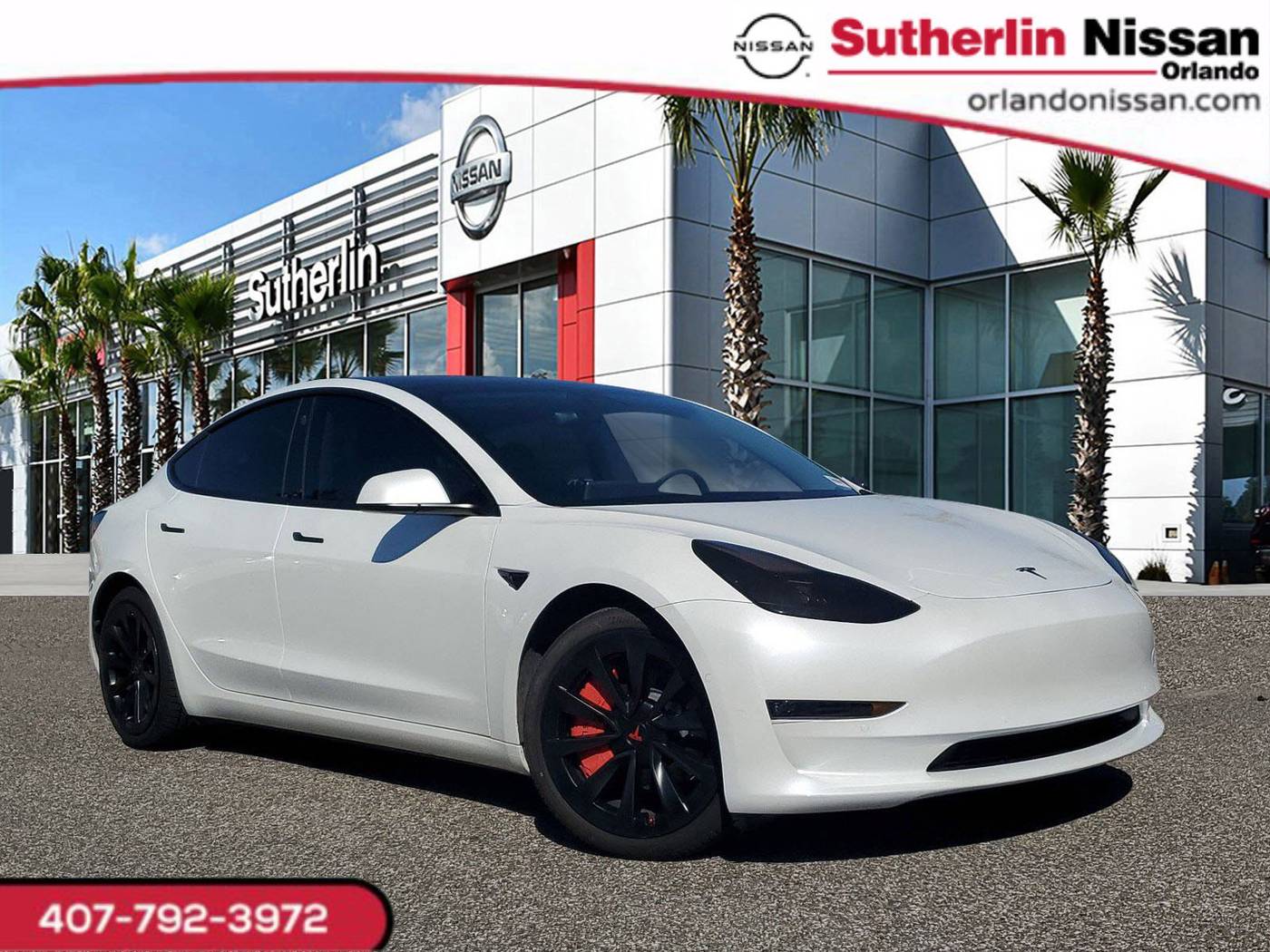 2021 Tesla Model 3 Long Range — Sedan — 26,402 mi — Orlando, FL