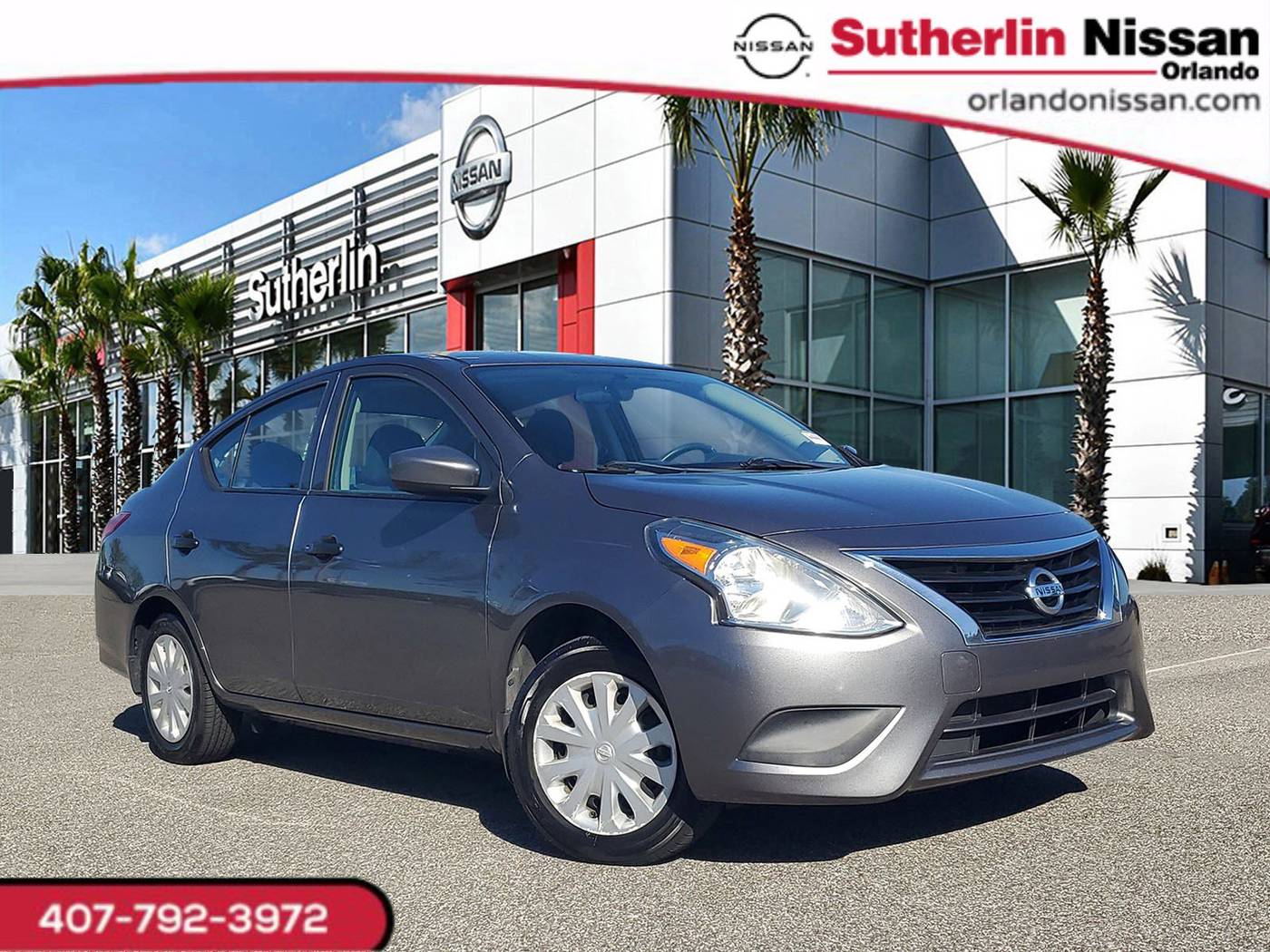2019 Nissan Versa S Plus — Sedan — 63,144 mi — Orlando, FL
