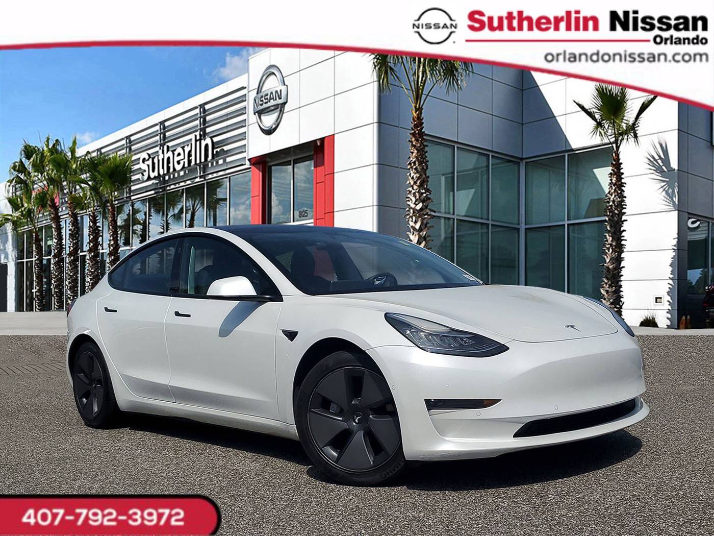 2021 Tesla Model 3 Standard Range Plus — Sedan — 46,994 mi — Orlando, FL