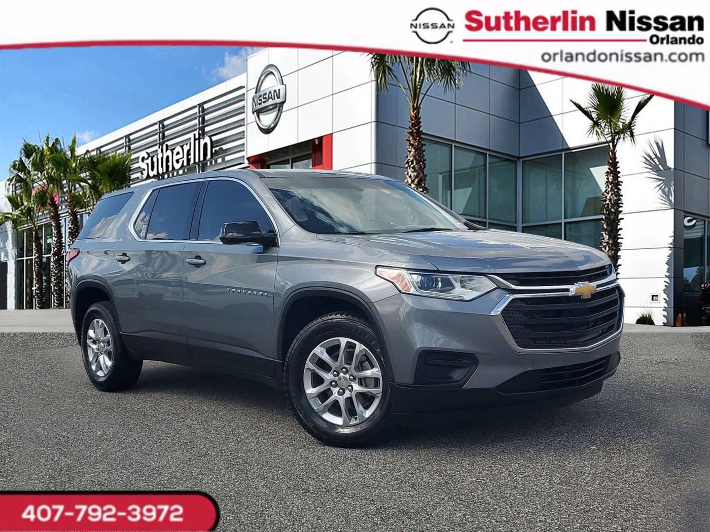 2018 Chevrolet Traverse LS — SUV — 53,977 mi — Orlando, FL