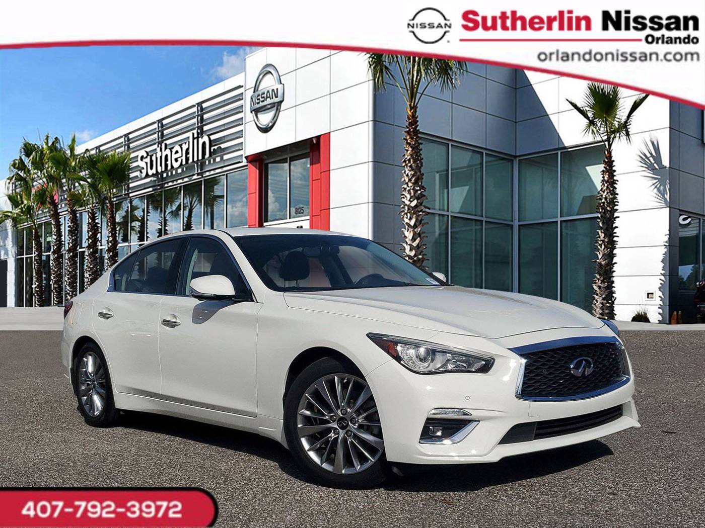 2022 INFINITI Q50 LUXE — Sedan — 21,529 mi — Orlando, FL