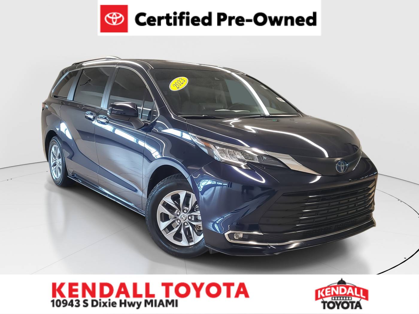 2023 Toyota Sienna XLE — Minivan — 65,938 mi — Miami, FL