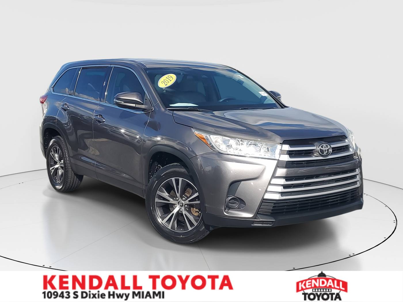 2019 Toyota Highlander LE — SUV — 71,639 mi — Miami, FL