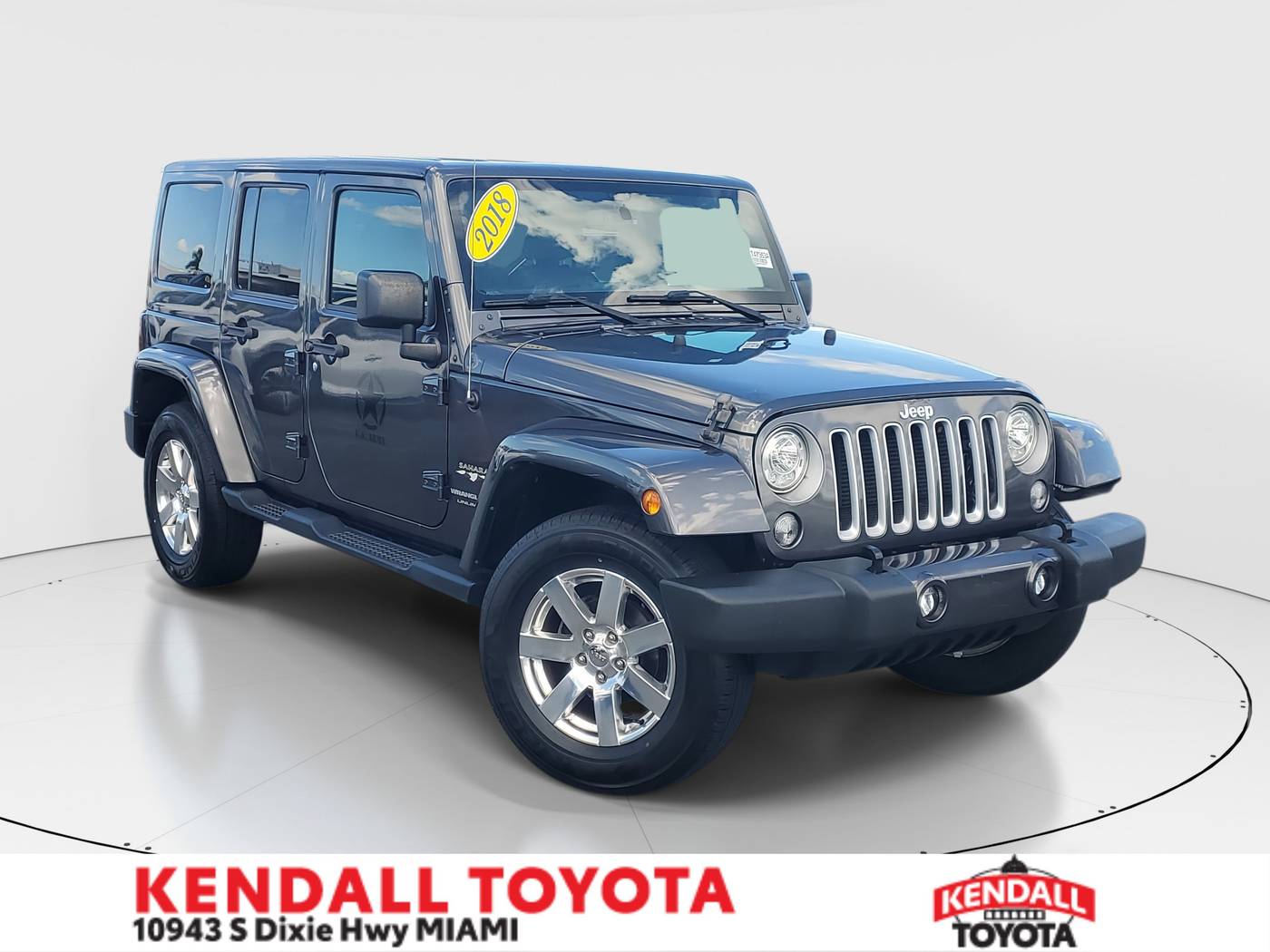 2018 Jeep Wrangler Sahara — SUV — 57,015 mi — Miami, FL