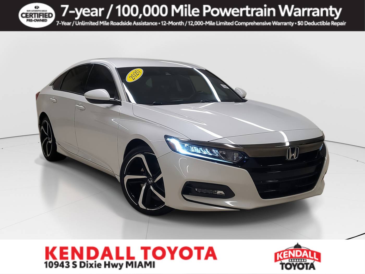 2020 Honda Accord Sport — Sedan — 58,886 mi — Miami, FL