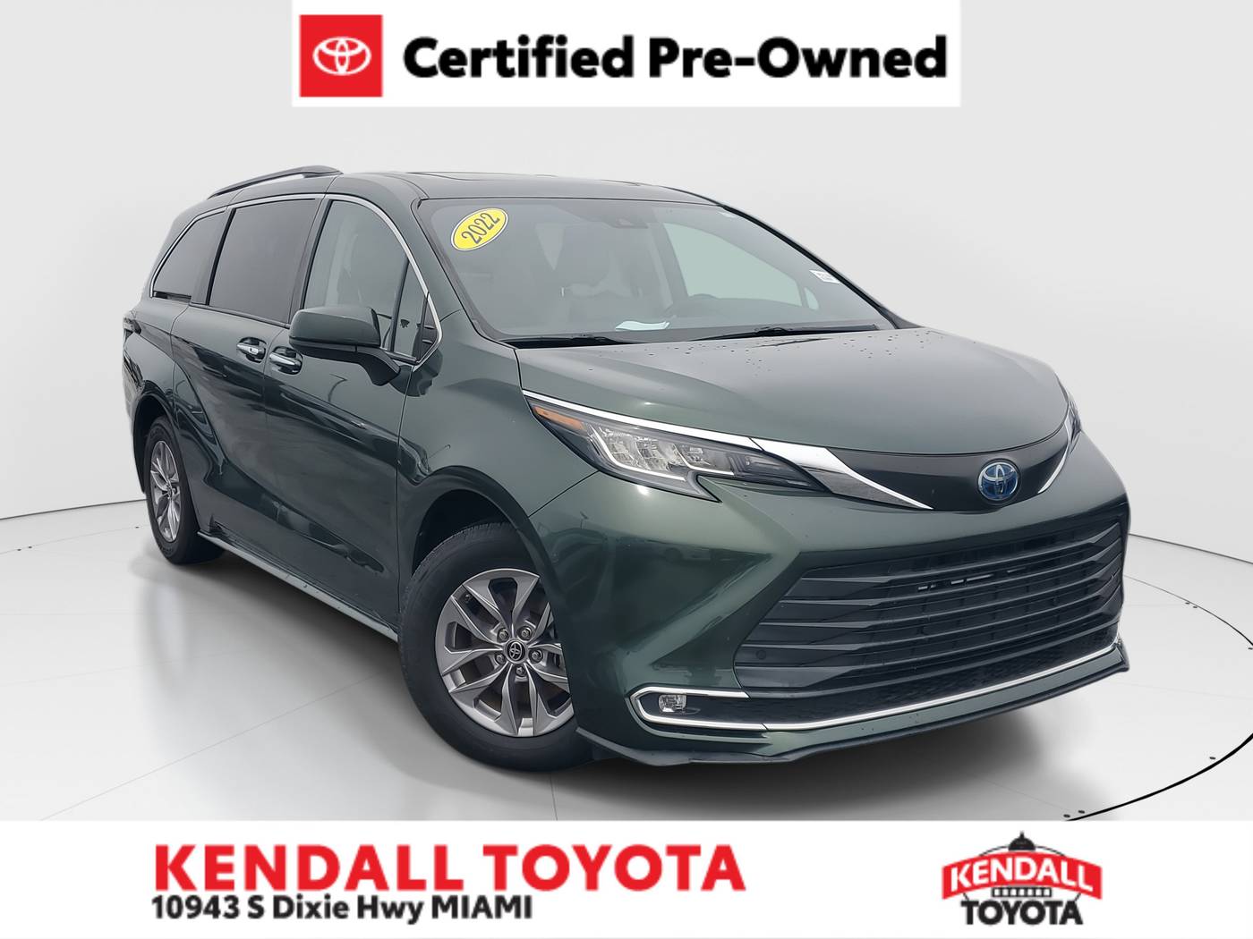 2022 Toyota Sienna XLE — Minivan — 50,341 mi — Miami, FL