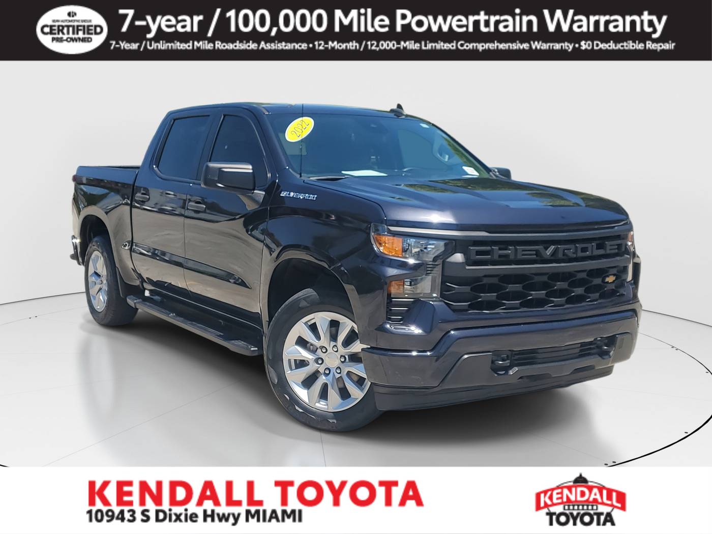 2022 Chevrolet Silverado 1500 Custom — Pickup Truck — 51,486 mi — Miami, FL