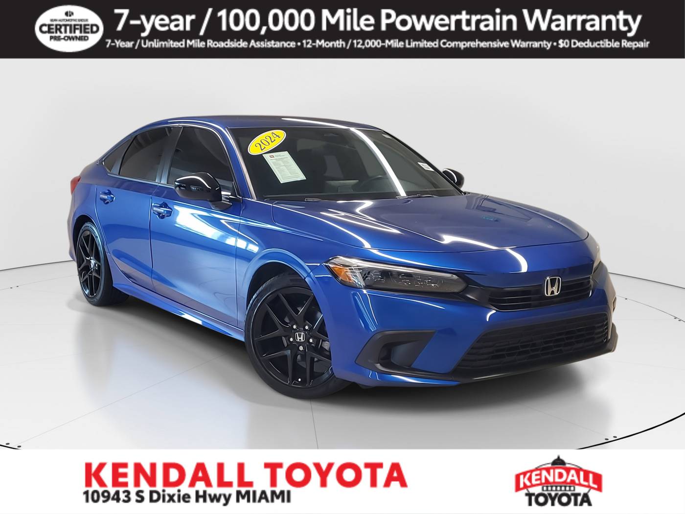 2024 Honda Civic Sport — Sedan — 16,443 mi — Miami, FL