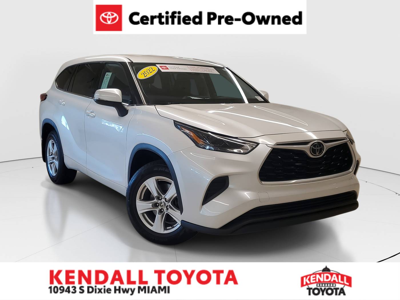 2022 Toyota Highlander L — SUV — 42,098 mi — Miami, FL