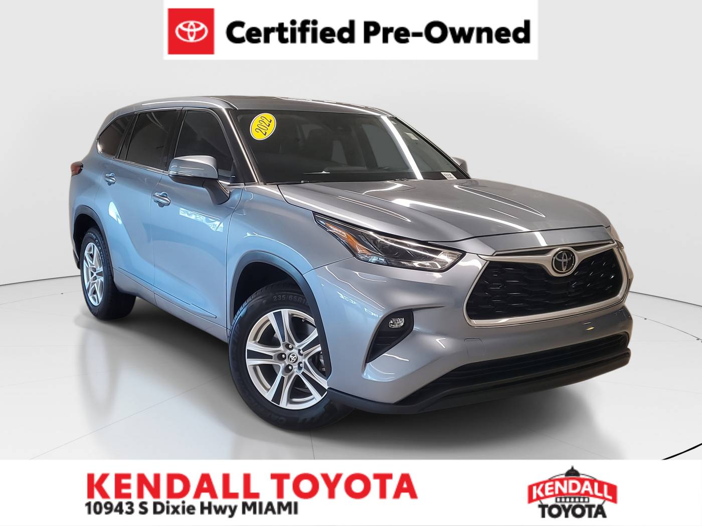 2022 Toyota Highlander LE — SUV — 32,304 mi — Miami, FL
