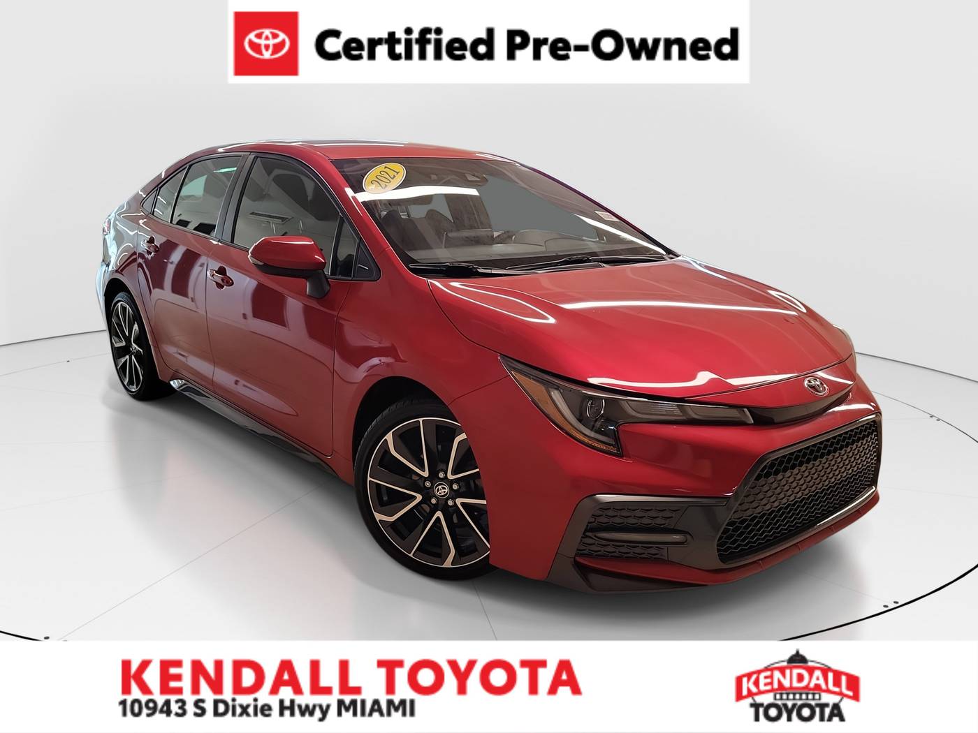 2021 Toyota Corolla SE — Sedan — 70,942 mi — Miami, FL