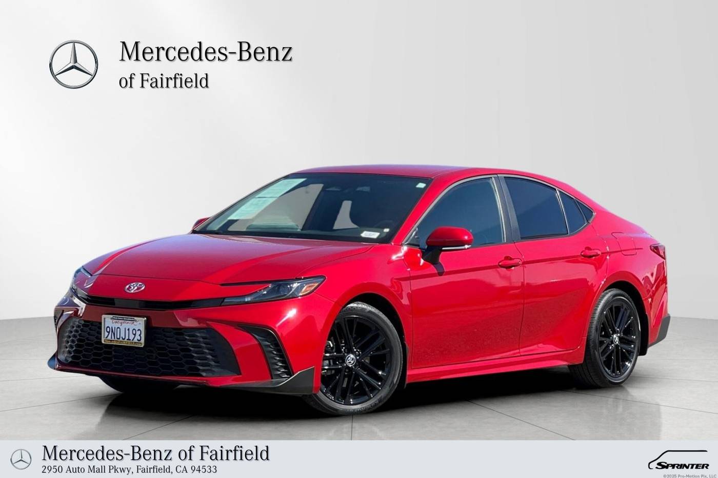 2025 Toyota Camry Hybrid SE — Sedan — 12,528 mi — Fairfield, CA