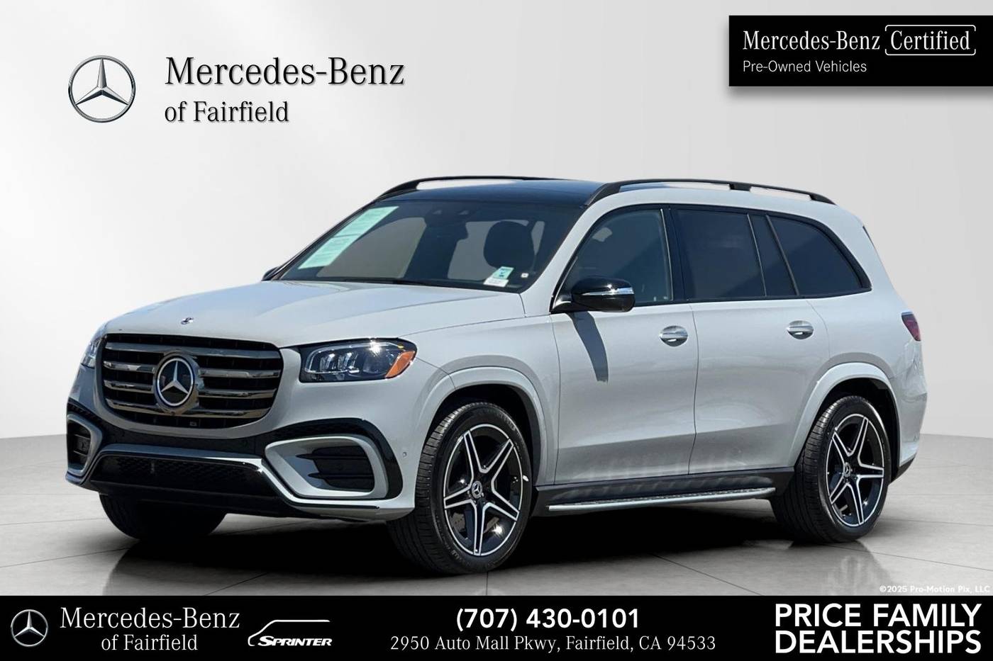 2025 Mercedes-Benz GLS GLS 450 — SUV — 4,860 mi — Fairfield, CA