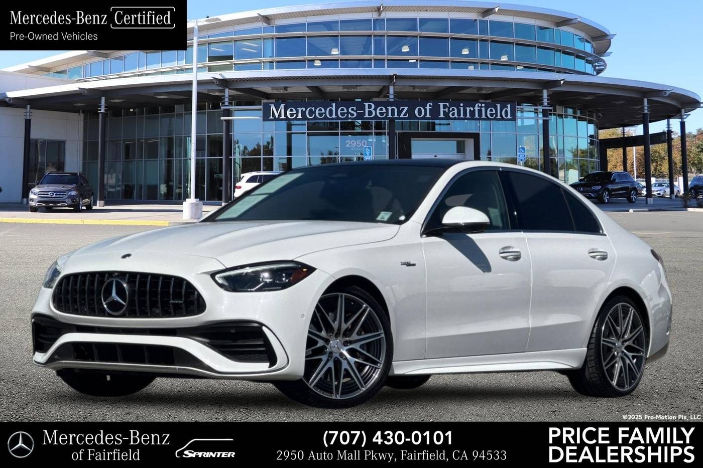 2023 Mercedes-Benz C-Class AMG C 43 — Sedan — 11,246 mi — Fairfield, CA