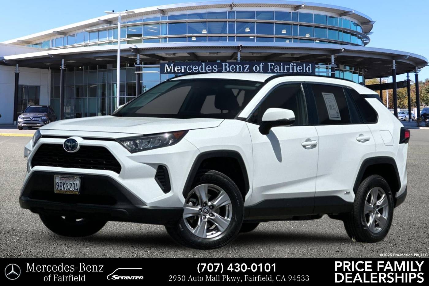 2022 Toyota RAV4 Hybrid LE — SUV — 60,655 mi — Fairfield, CA