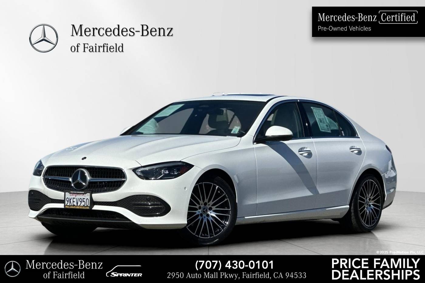 2024 Mercedes-Benz C-Class C 300 — Sedan — 18,157 mi — Fairfield, CA