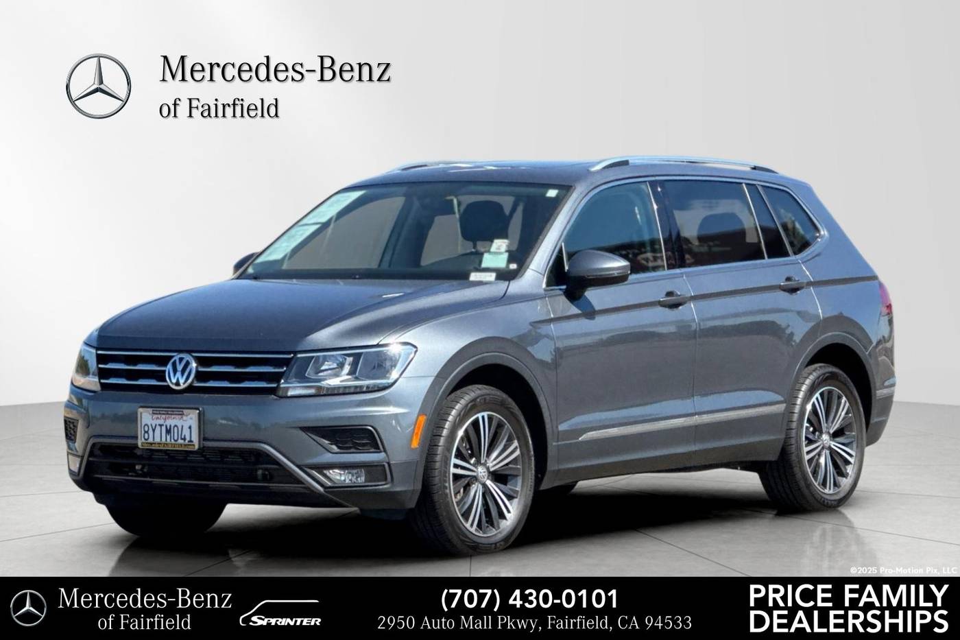 2018 Volkswagen Tiguan SEL — SUV — 36,961 mi — Fairfield, CA