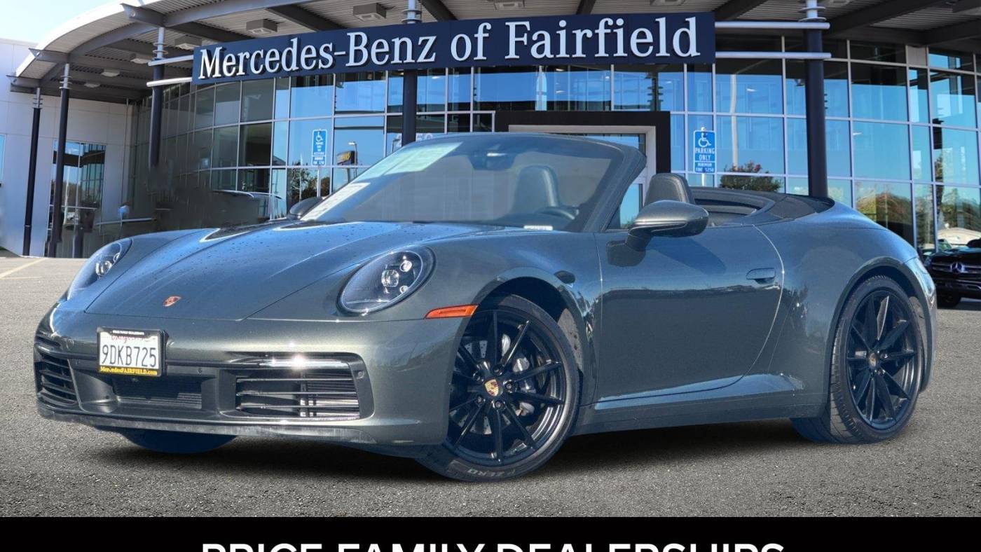 2022 Porsche 911 Carrera — Convertible — 8,203 mi — Fairfield, CA