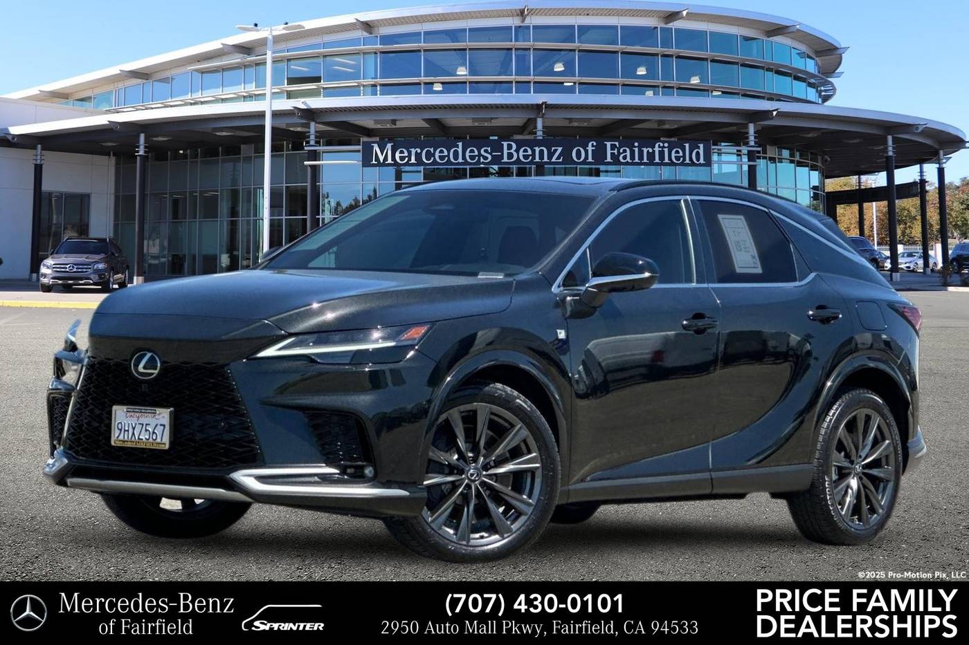 2023 Lexus RX RX 350 F SPORT Handling — SUV — 6,598 mi — Fairfield, CA