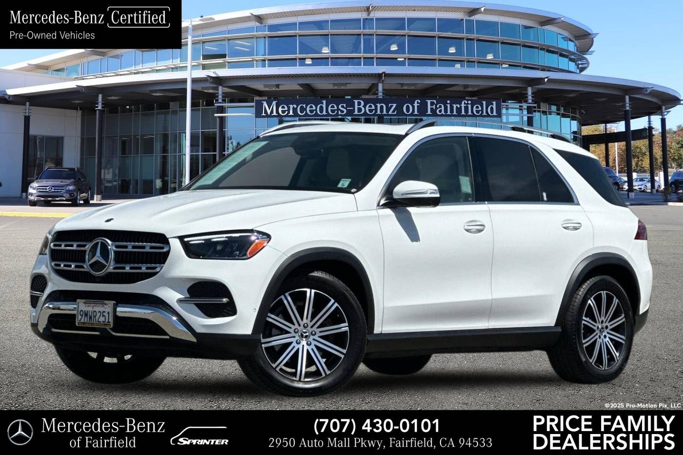 2025 Mercedes-Benz GLE GLE 350 — SUV — 16,509 mi — Fairfield, CA